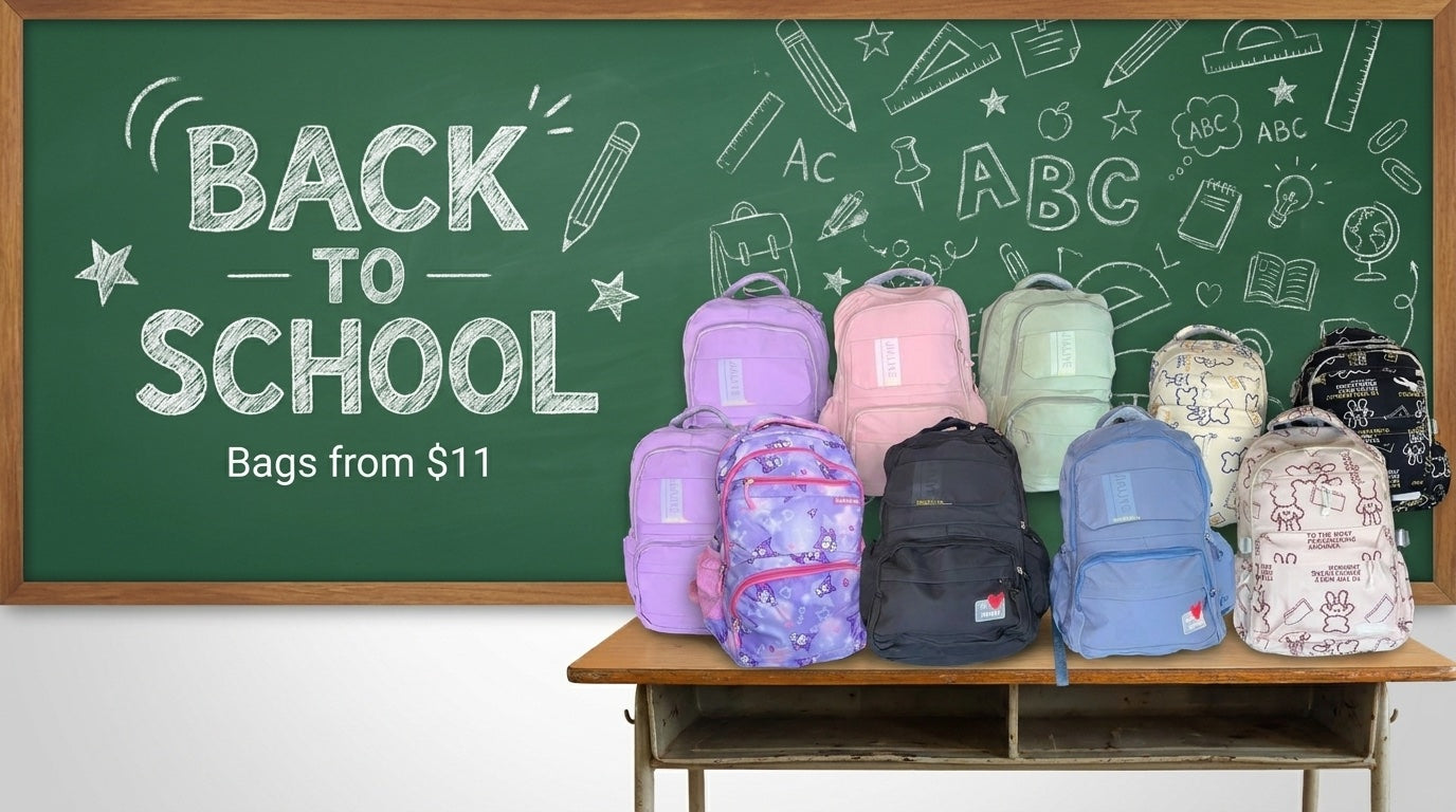 Back to school sale — bags from $11