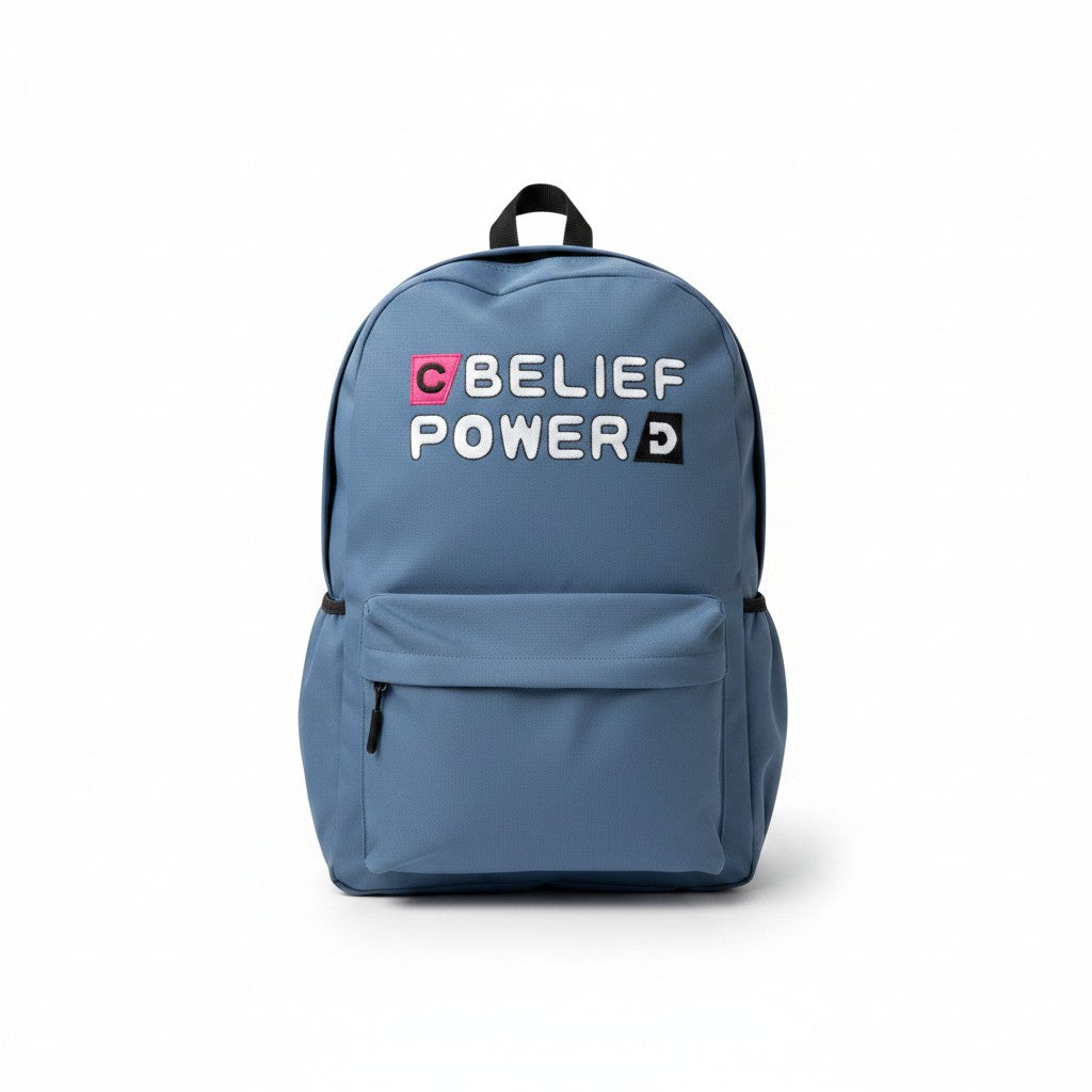 Belief Power backpack blue