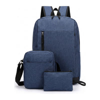 3-in-1 Backpack Set - Navy
